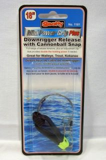   Mini Downrigger Release w/Cannonball Snap #1181 Walleye Kokanee Trout