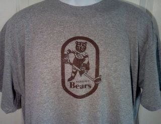 Hershey Bears 1950s AHL Hockey Throwback Style T Shirt X Large