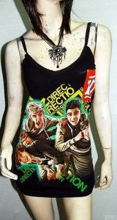 One Direction Metal Punk rock DIY Sexy Cami Tunic Dress/Top Shirt