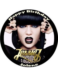 Jessie J Personalised 7.5 Birthday Cake Topper
