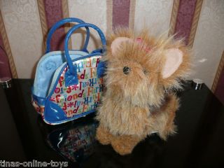 FURREAL FRIENDS TEACUP YORKIE PUP PUPPY DOG & BAG***VGC