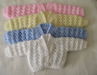 Preemie,Premat​ure/Baby Reborn/ Newborn Baby hand knit cardigans