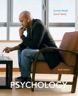 Psychology by Carol Tavris and Carole Wade 2010, Hardcover