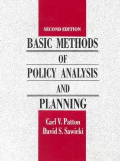   Planning by David S. Sawicki and Carl V. Patton 1993, Paperback