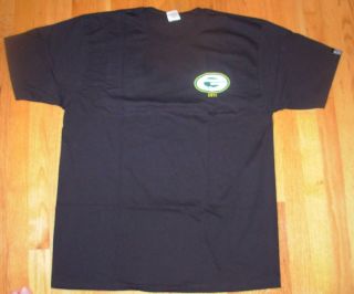 PEARL JAM Black Shirt PJ20 2011 Green Bay Packers Style many sizes 