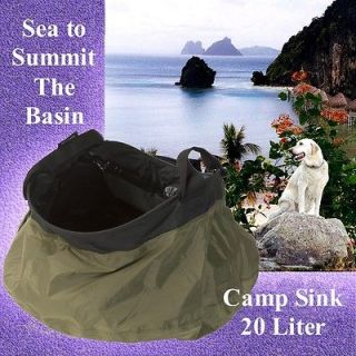 Sea To Summit  The Basin Portable Backcountry Kitchen Sink 20 Liter