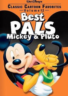 Classic Cartoon Favorites   Best Pals Mickey Pluto   Vol. 12 DVD, 2006 