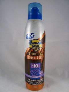 Banana Boat Tanning Dry Oil SPF 10 VERY Water Resistant