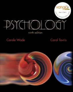 Psychology by Carol Tavris and Carole Wade 2007, Hardcover