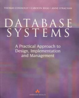 Database Systems by Carolyn Begg, Anne Strachan and Thomas Connolly 