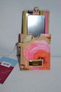 NEW GIGI HILL Nicki Mirror in Case in Enchanted Great Stocking 