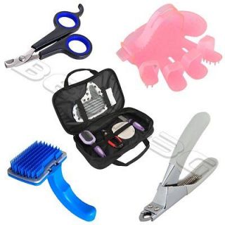   Nail Clippers Scissors Grooming Trimmer Brush Comb for Pet Dog Cat