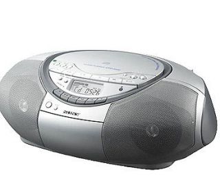  Sony CFD S350SILVER CD and Radio Player and Cassette Player/Recorder