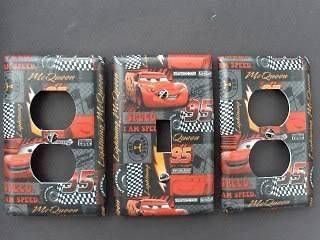 CARS Switch Cover Set Lightning McQueen