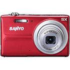 Sanyo VPC T1496 14.0 MP Digital Camera   Red