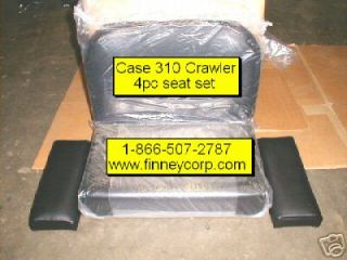 Case 310 310C 310D 310F Dozer 4pc Seat Cushion set