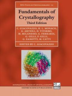 Fundamentals of Crystallography 15 by Gastone Gilli, Gilberto Artioli 