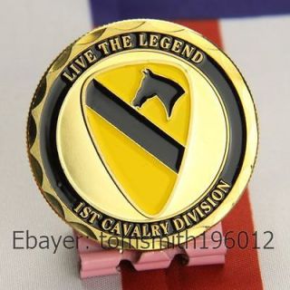 Army 1st Cavalry Division / Military Challenge Coin 379