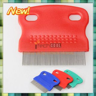Pet Dog Flea Fine toothed Steel Combs Mini Small Cat Dog Grooming Tool