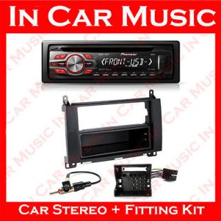 Pioneer  CD AUX USB Radio Player Mercedes Vito Car Stereo Fitting 