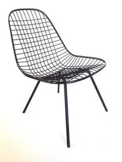   MILLER CHARLES EAMES LKX LOW LOUNGE WIRE CHAIR MID CENTURY MODERN