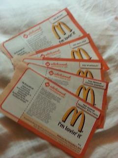 mcdonalds big mac coupons in Gift Cards & Coupons
