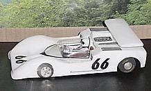 CHAPARRAL 2G W/ WING Can Am Retro clear Slot car body 1/24