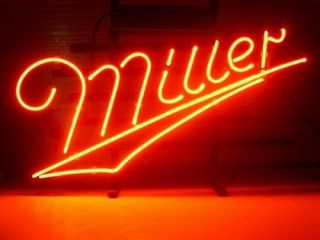 15x11 Miller Logo Beer Bar Pub Store Display Light Neon Sign N01R