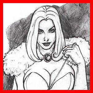 CHAD SPILKER Dejah Thoris ZATANNA White Queen WONDER WOMAN Comic 2003 