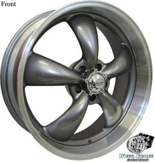 22 STAGGERED GRAY REV CLASSIC WHEELS CHEVY TRUCK 1967 1968 1969 1970 