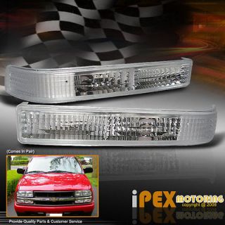   Signal Bumper Corner Lights PAIR (L+R)(Fits 2000 Chevrolet Blazer LT