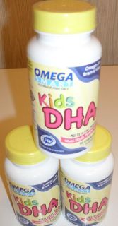   Renew Life Omega Smart Kids DHA Omega 3, 60 Chews ea (Total 180 chews