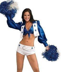 NEW Dallas Cowboys Womens Girls Ladies Cheerleader Costume XSMall XS