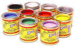 One Shot Pinstriping Paint Primary Color Kit 1 Shot