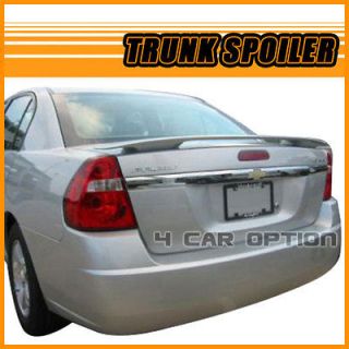   TRUNK LIP SPOILER FOR Chevrolet Malibu 4d 04 08 (Fits 2006 Malibu SS