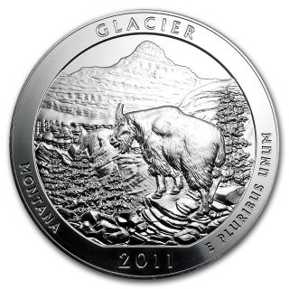2011 5 oz Silver ATB Coin Chickasaw, OK   America the Beautiful