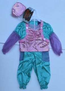 NEW The Childrens Place Genie Halloween Costume Size 2T 3T 2 3 XXS 