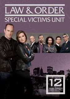 Law Order Special Victims Unit   Year Twelve DVD, 2011, 5 Disc Set 