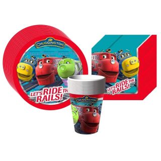 Chuggington Birthday Party Supplies Pack for 16 Guests