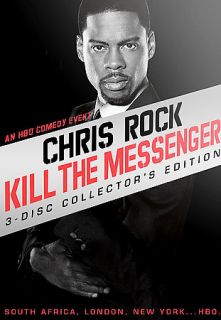 Chris Rock   Kill the Messenger DVD, 2009, 3 Disc Set, Special Edition 