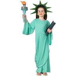 STATUE of LIBERTY Childs Costume ~ S (4 6) or M (8 10)
