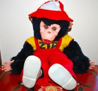 Zippy Zip The Monkey Chimp Vintage Rushton Co. Howdy Doody 15