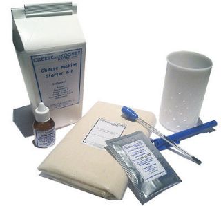 Home Cheese Making Kit (Vegetable Rennet) Rennet + Culture + Cheese 