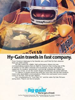   Hy Gain Communication   Helmet   Classic Vintage Advertisement Ad D28