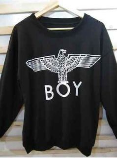 Unisex black sport boy london eagle sweater coat fashion bigbang