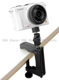 Two in One Camera Stand / Clamp for Panasonic Lumix DMC LZ20 / DMC SZ5