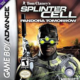 Tom Clancys Splinter Cell Pandora Tomorrow Nintendo Game Boy Advance 