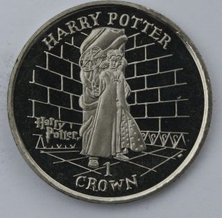 2002 Unc. Cupro Nickel Harry Potter Tom Riddle steals Harrys Wand 