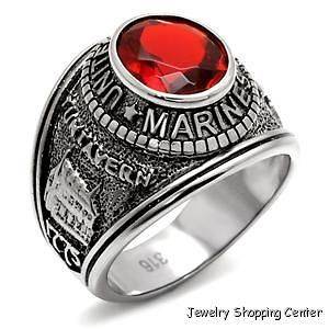 Ruby Class Ring Red