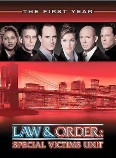 Law Order Special Victims Unit   The First Year DVD, 2003, 6 Disc Set 